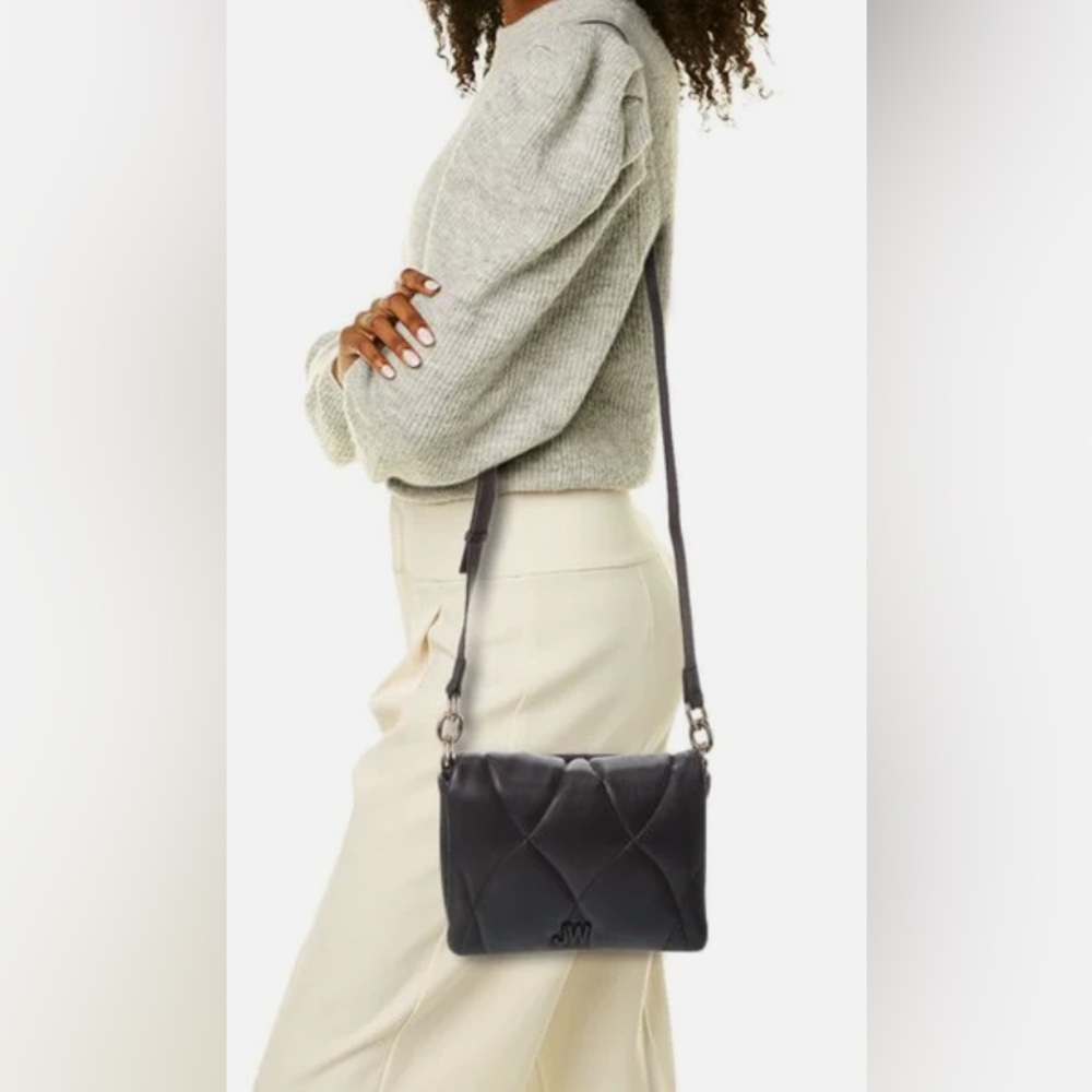 JASON WU “CAT” 🐈‍⬛ puffy quilted adjustable crossbody bag